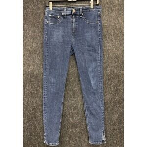 Rag And Bone Womens 29 Skinny Jean 10 Inch Capri Mid Rise Made in The USA